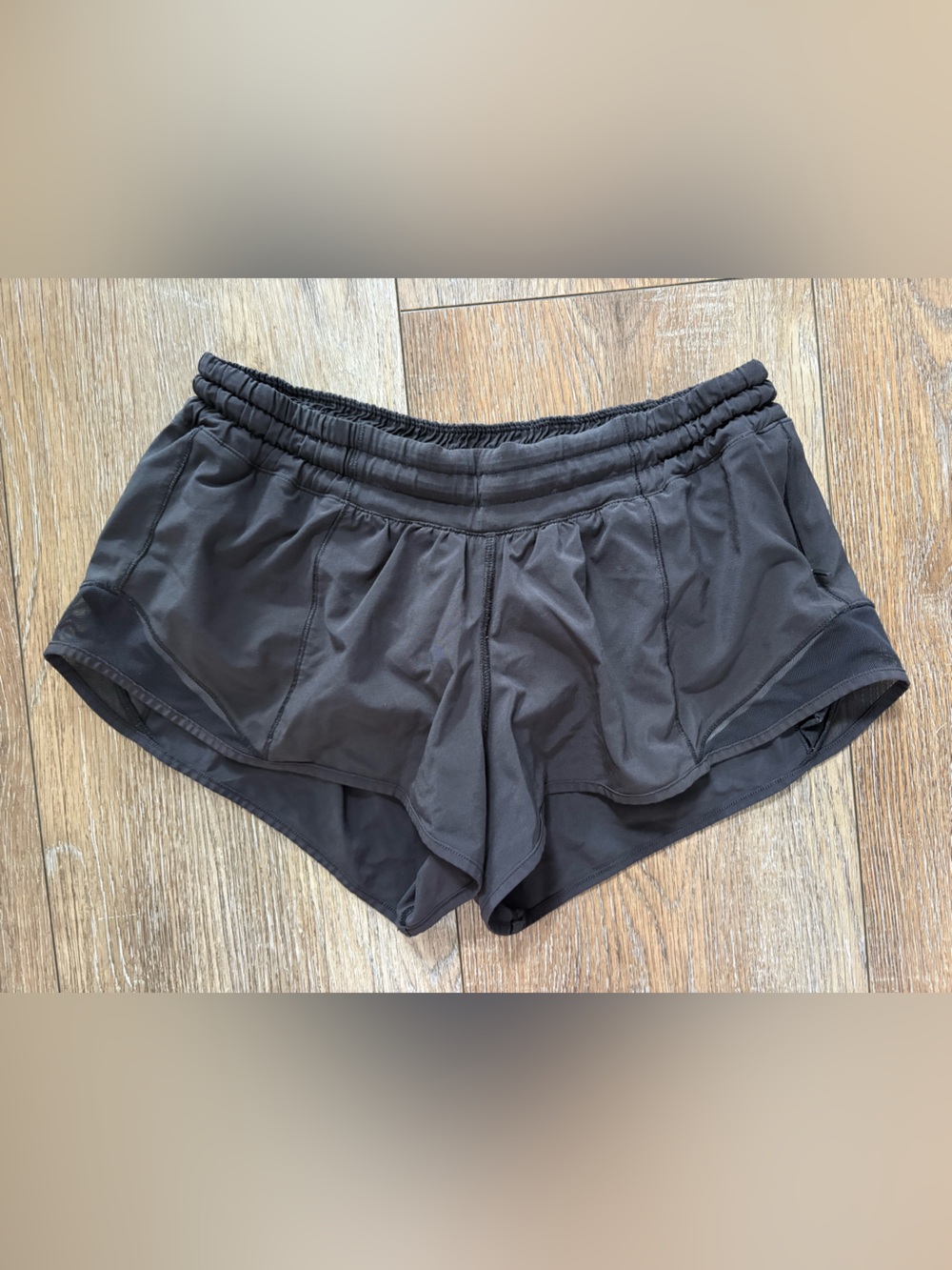 lululemon athletica Black Running Shorts size 4